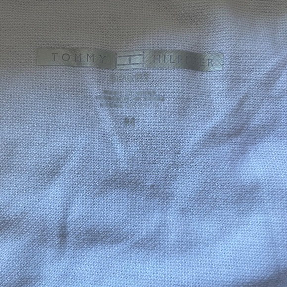 Tommy Hilfiger Color Block Cropped Polo Size M - Picture 6 of 11